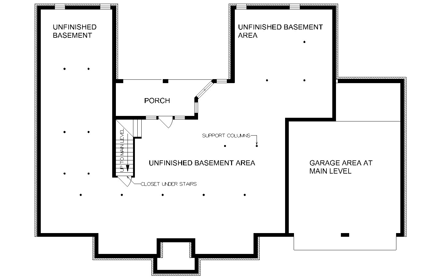 Optional Day Light Basement Foundation